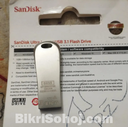 SanDisk Pendrive 64 GB original